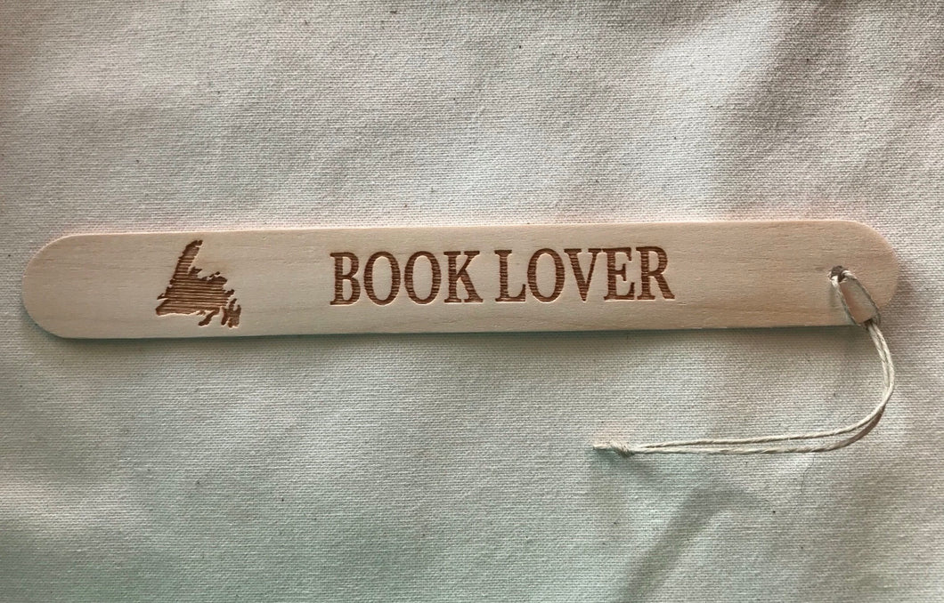 Laser Engraved Bookmark -  Book Lover