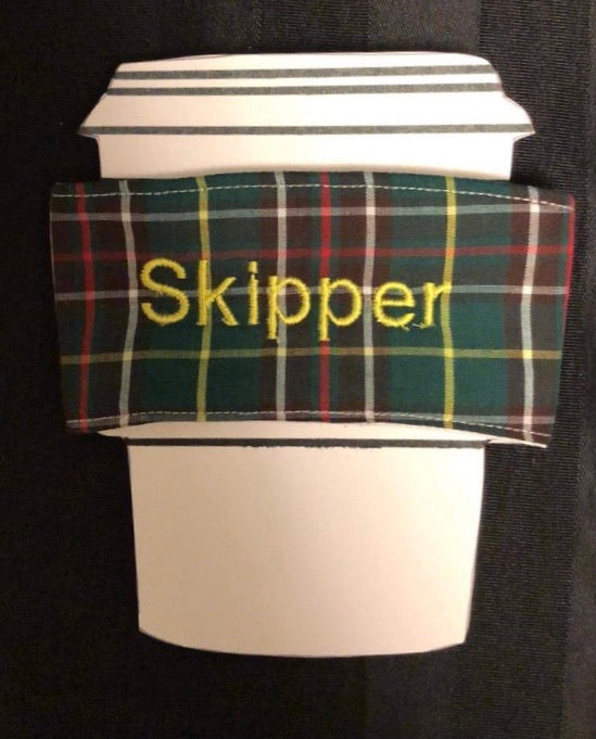 Newfoundland Tartan Coffee Sleeve - Newfie Sayings