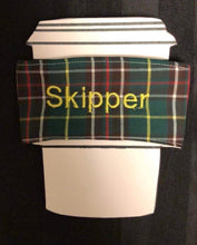 Load image into Gallery viewer, Newfoundland Tartan Coffee Sleeve - Newfie Sayings